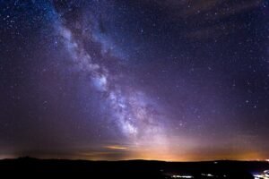 starry sky, milky way, night sky