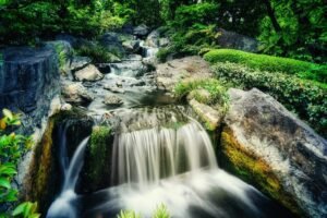 japan, water, flow