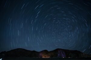 Timelapse Photography of Stars at Night